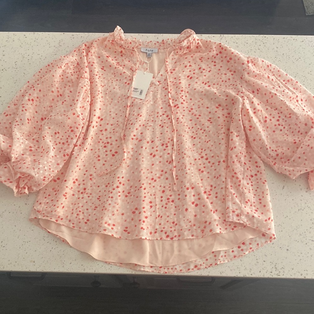 Beautiful blouse nwt size medium Fate